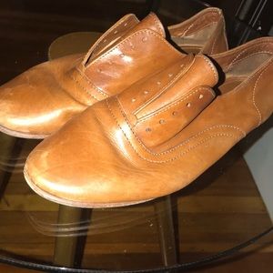 Italian leather flats